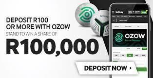 Image of Ozow deposits at Betway