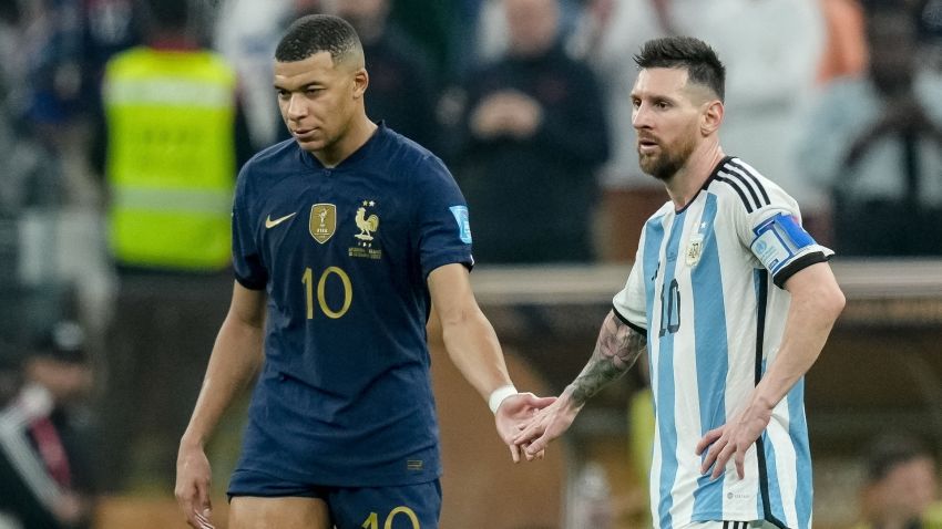 Kylian Mbappé, Lionel Messi