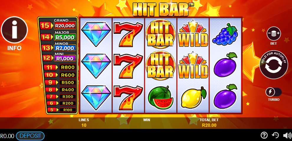 Hit Bar slot machine image