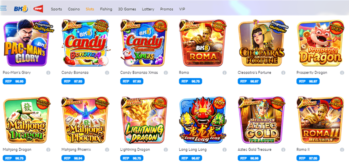 BK8 Casino Games