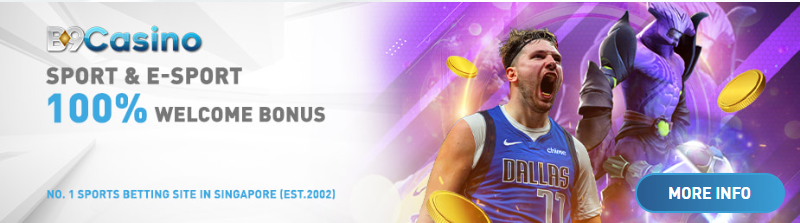 B9 Casino Sports and eSports Bonus