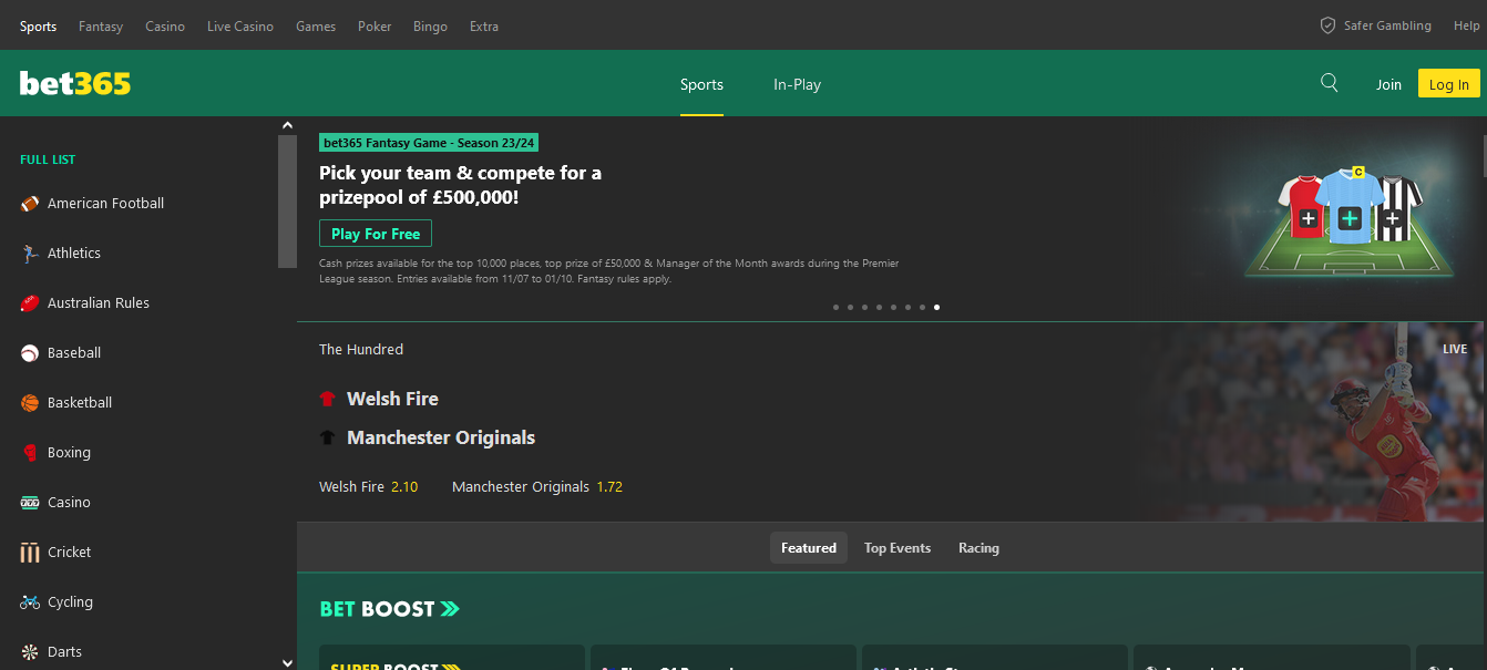 Bet365 FIFA Esports Betting Guide » All you need to know