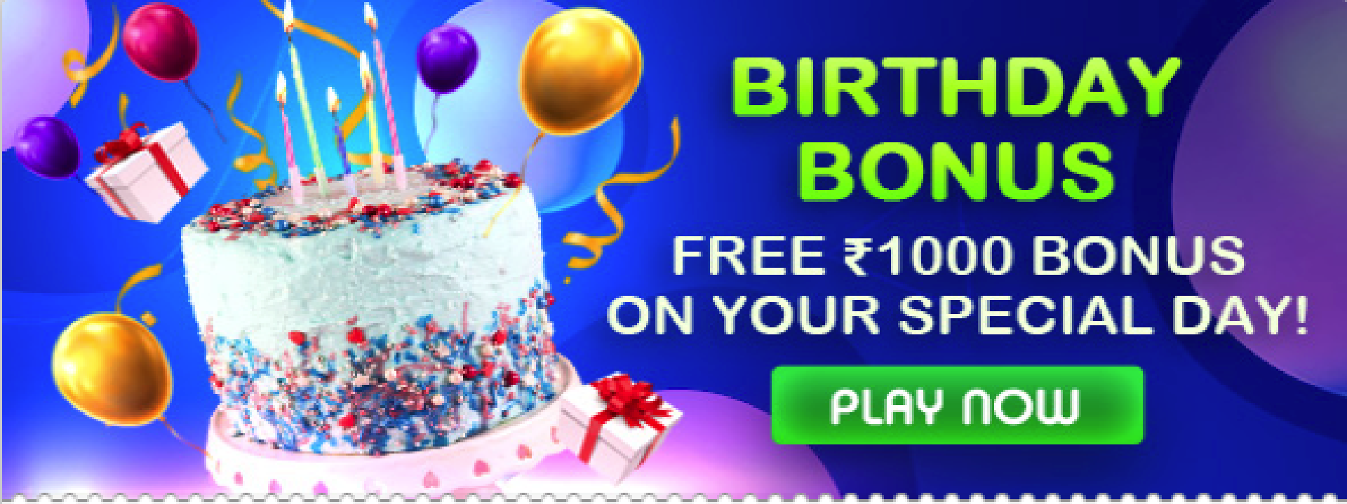 free birthday no deposit bonus