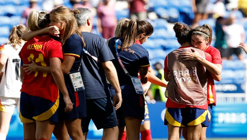 España vs. Alemania, fútbol femenino JJ. OO. París 2024