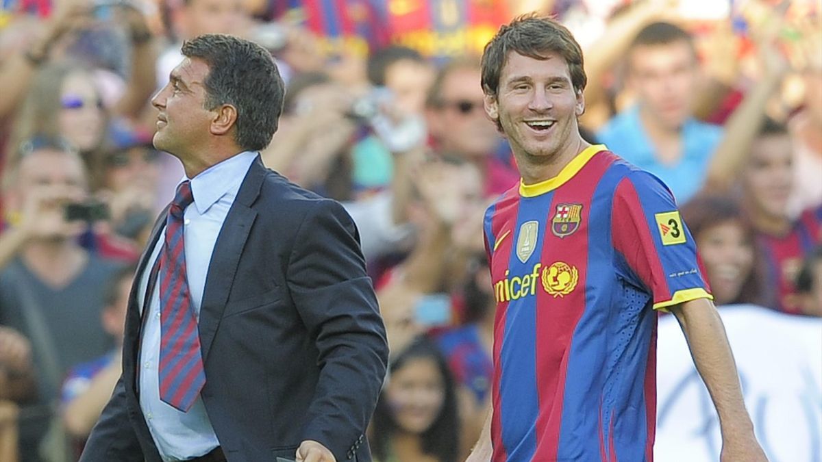 Joan Laporta, Lionel Messi