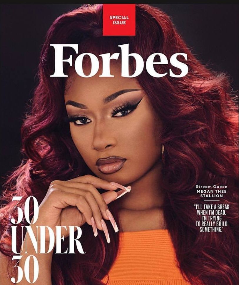 Megan Thee Stallion on the Forbes cover
