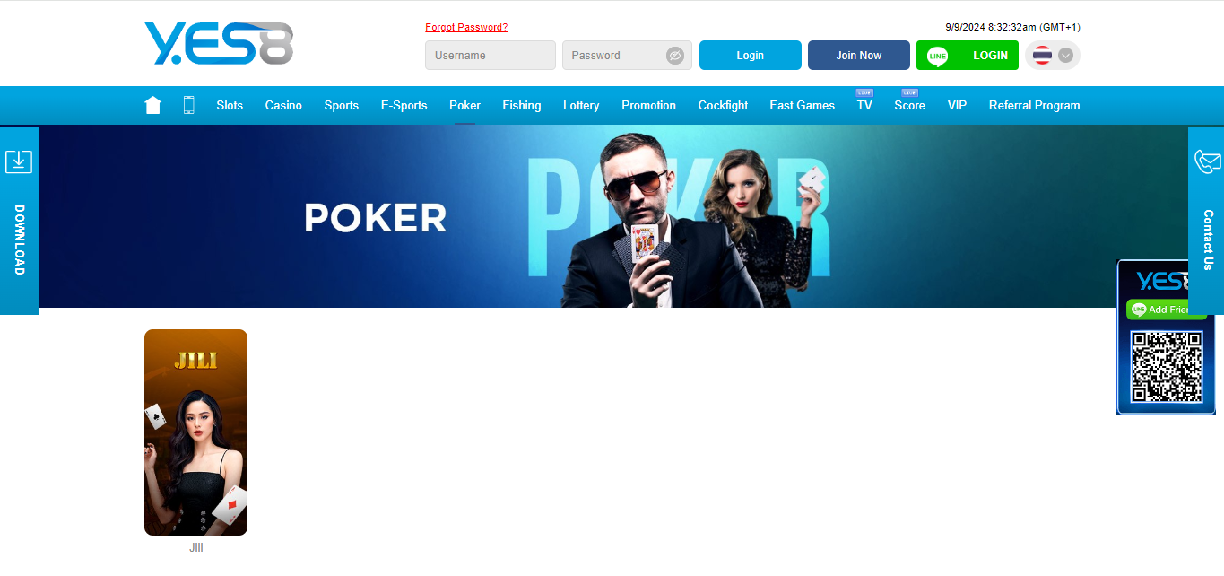 Yes8 Poker Thailand