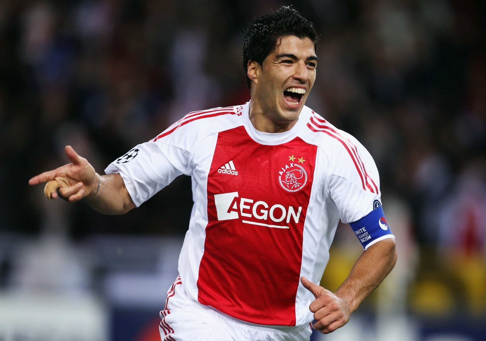 Suárez con el Ajax