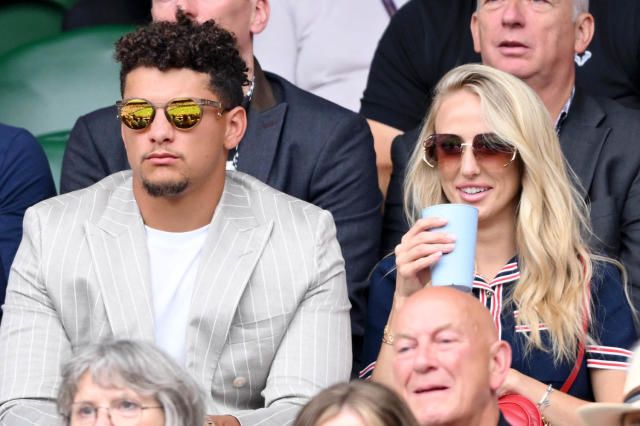 Patrick Mahomes and Brittany