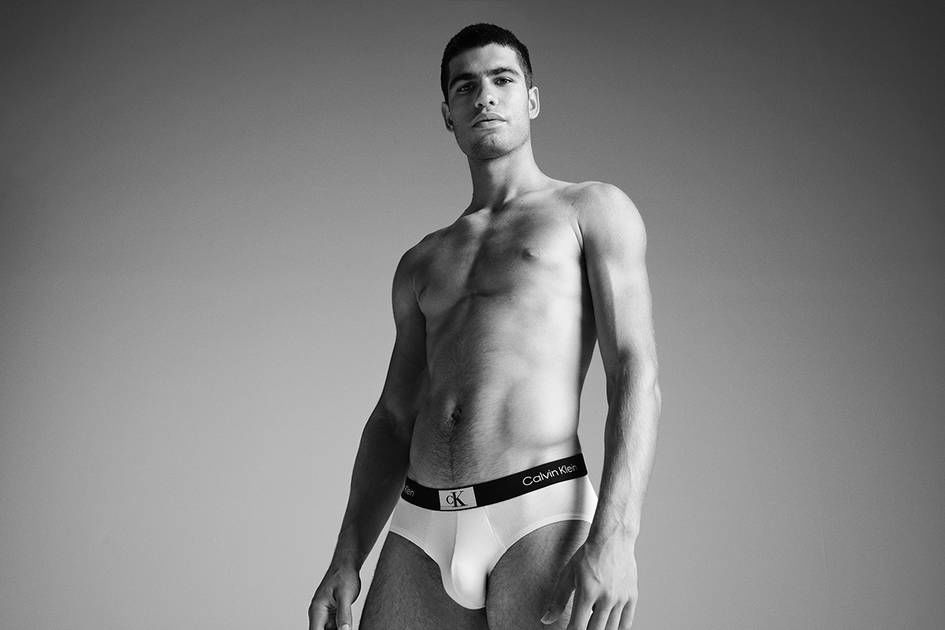 Carlos Alcaraz, para Calvin Klein