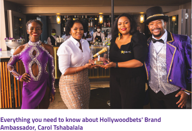 Hollywoodbets Brand Ambassador