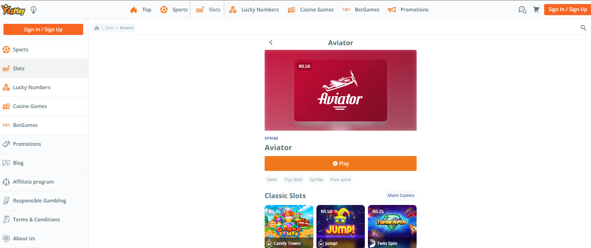 Yesplay Aviator Aviator Game South Africa