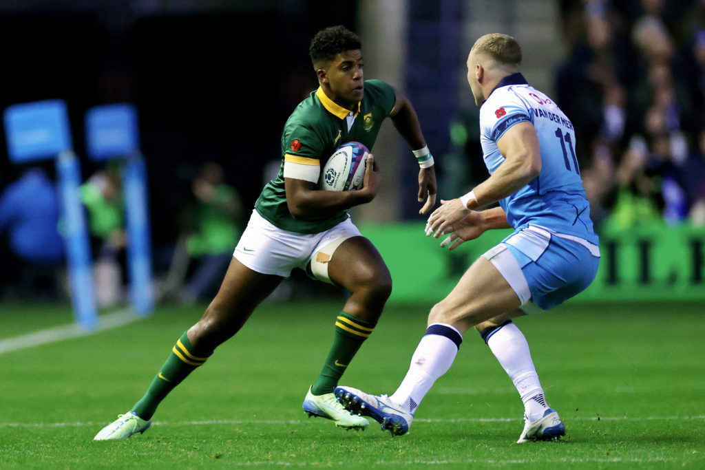 Canan Moodie in his first start at Murrayfield