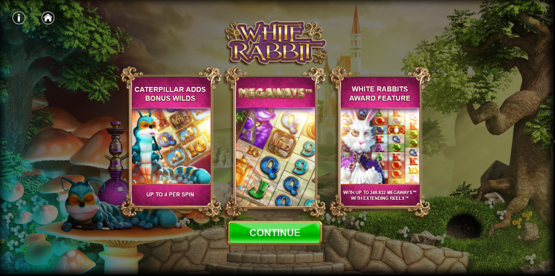 White Rabbit slots machine image