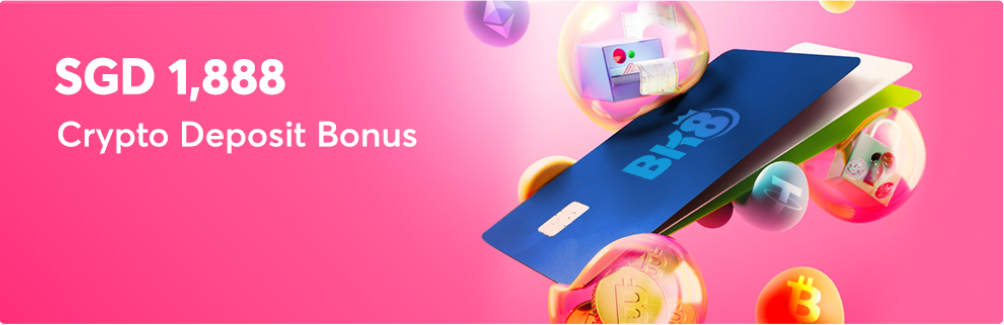 Bk8 crypto deposit bonus