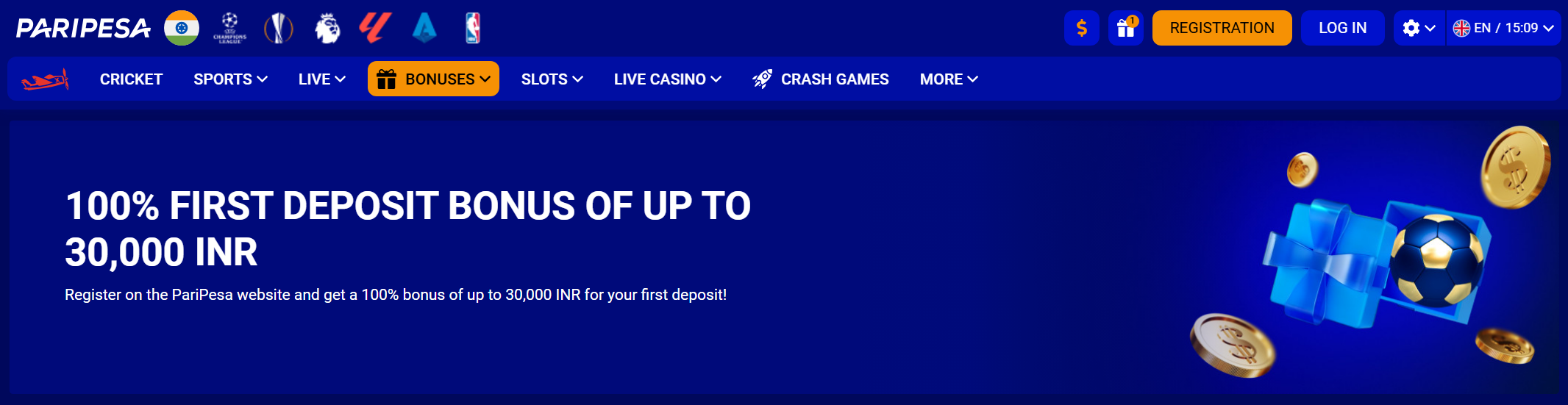 Paripesa Welcome Bonus Welcome Bonus Paripesa Review