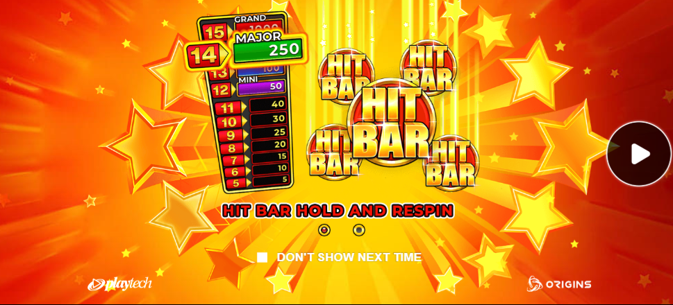 Hit Bar casino slot banner