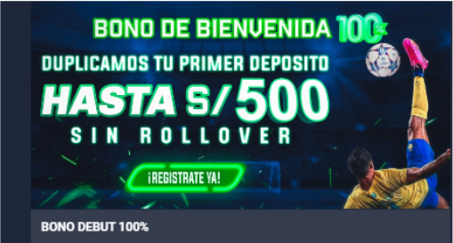 Promociones y bonos  DistraBet Perú.