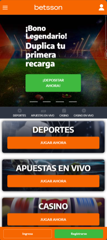 betsson versión móvil