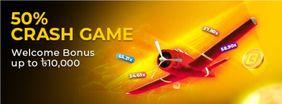 Babu88 BD Crash Games 50% First Deposit Bonus banner