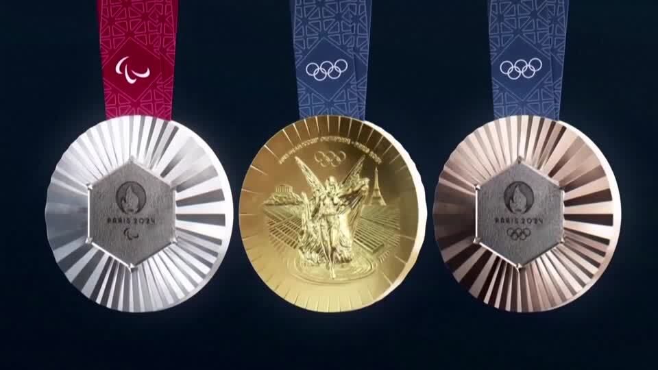 2024 Paris Olympics medal