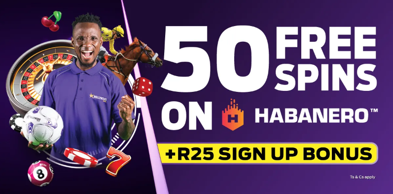 Hollywoodbets R25 Sign Up Bonus