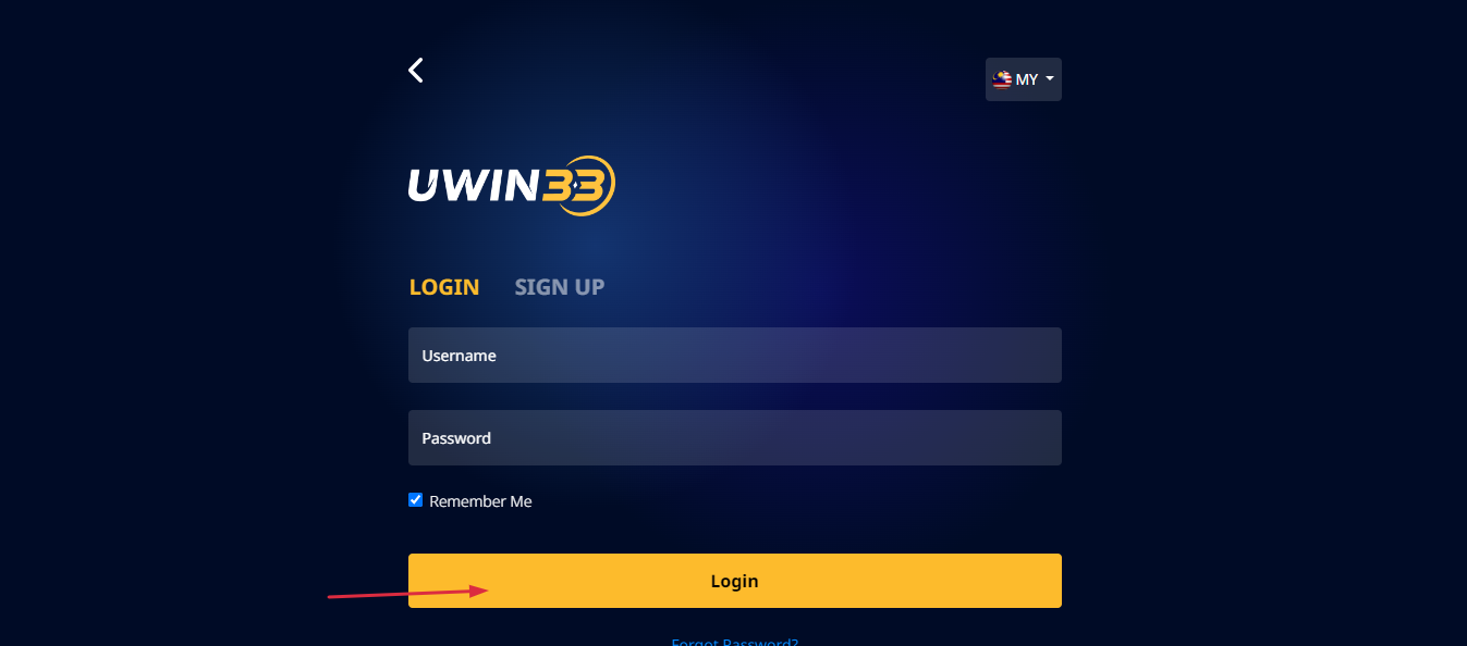 Uwin33 Login