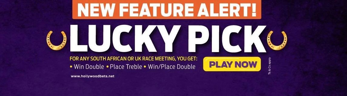 Hollywoodbets Lucky Pick Hollywoodbets Features