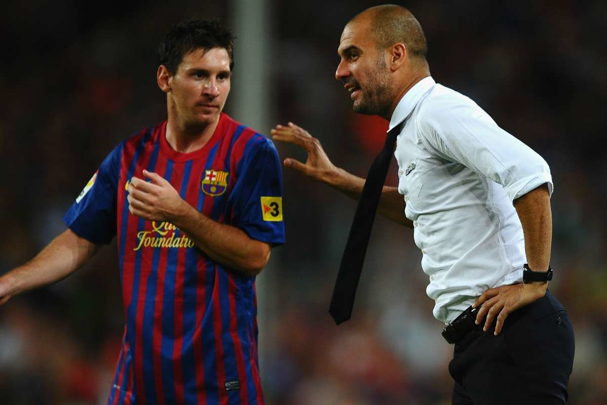 Lionel Messi, Pep Guardiola