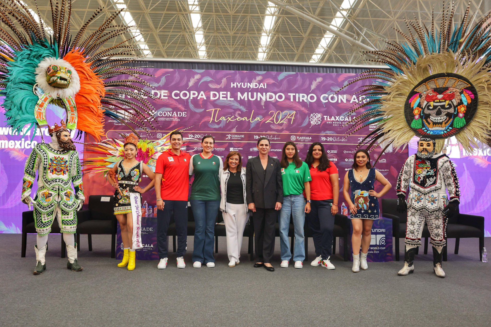 Presentación Final de Copa de Mundo de Tiro con Arco de Tlaxcala 2024.