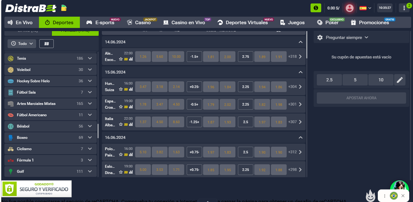 DistraBet Perú apuestas deportivas