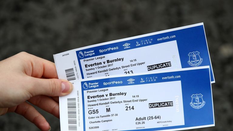 2017-18 Premier League ticket