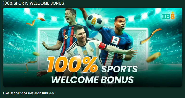 IB8 Sports Welcome Bonus