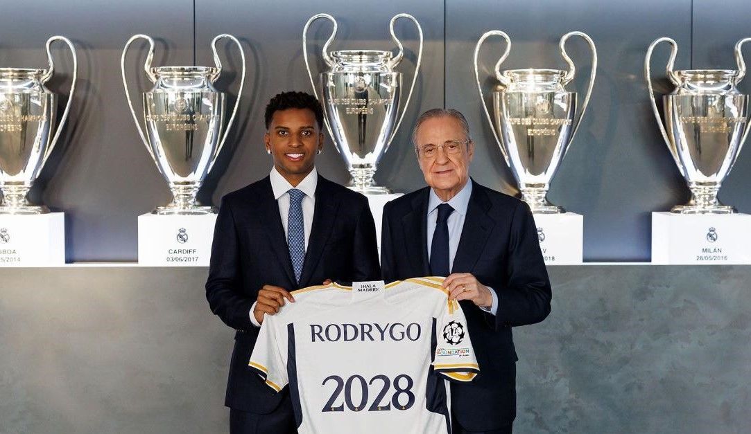 Rodrygo Goes, Florentino Pérez