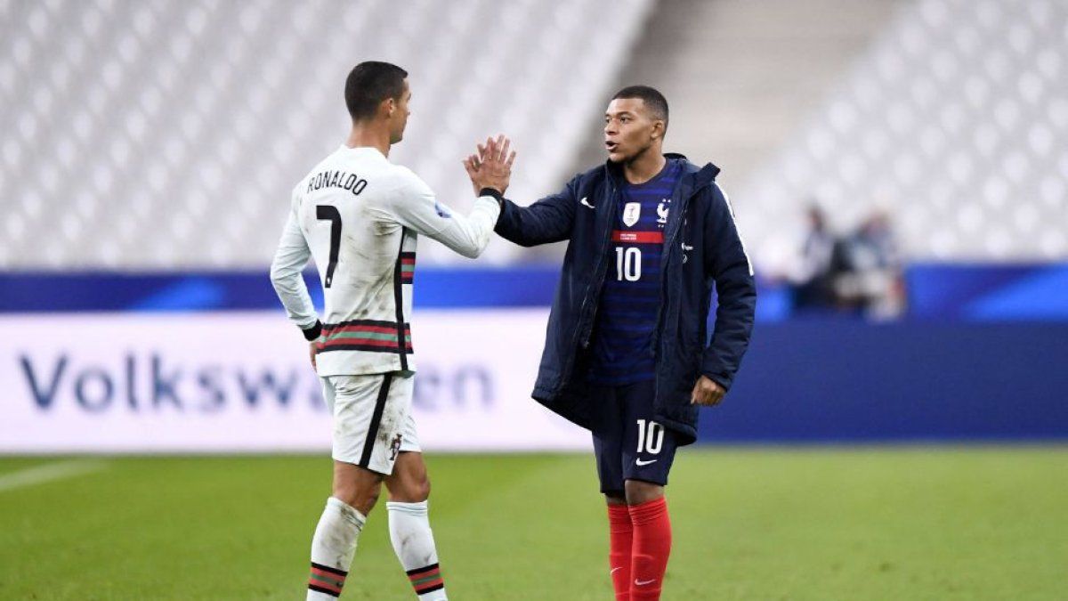 Cristiano Ronaldo, Kylian Mbappé