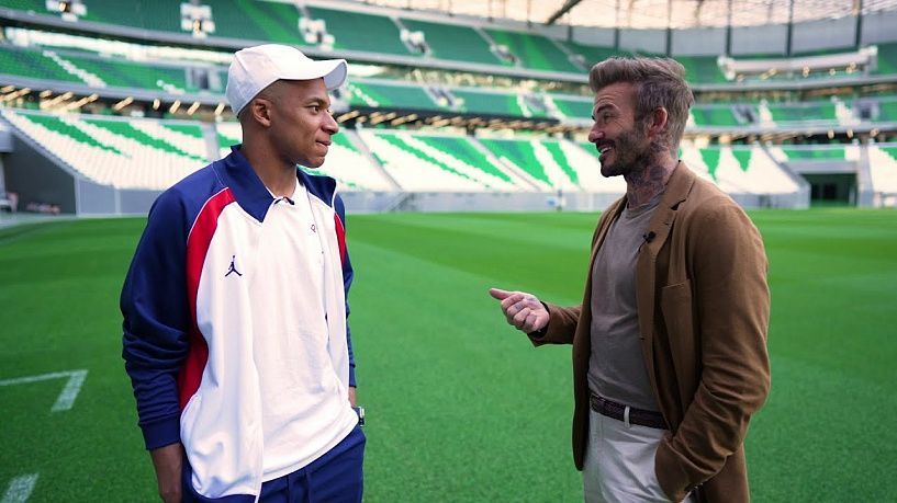 Kylian Mbappé, David Beckham