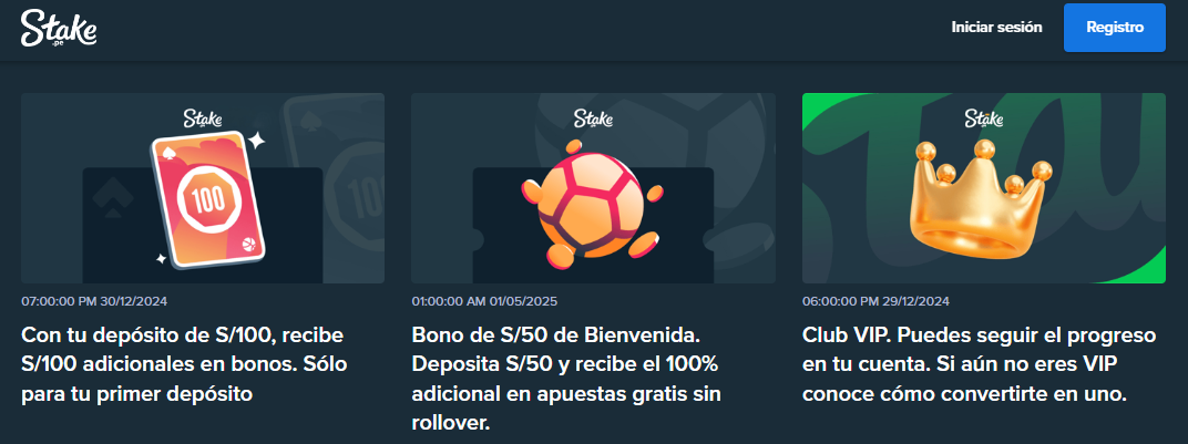 Stake App bonos