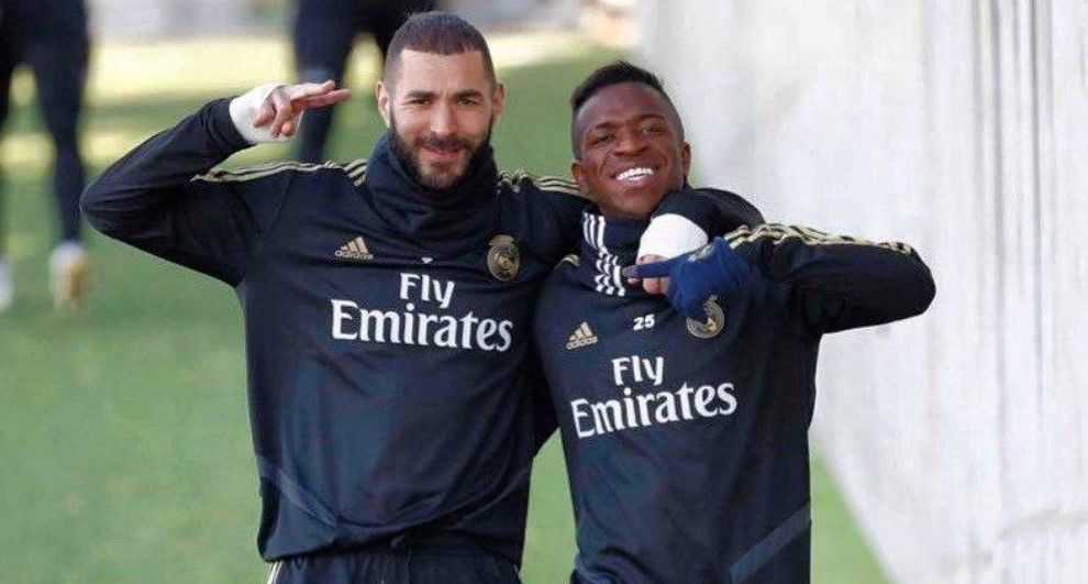 Karim Benzema, Vinicius Jr.