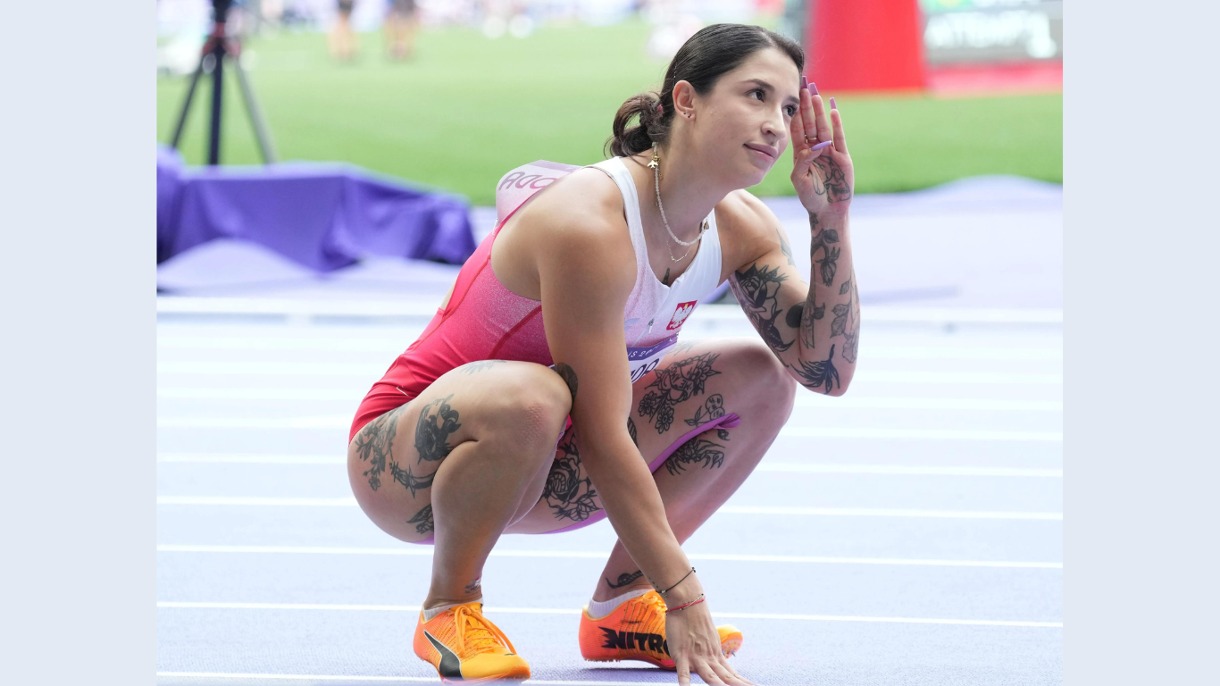 Trending Tattooed Polish Sprinter