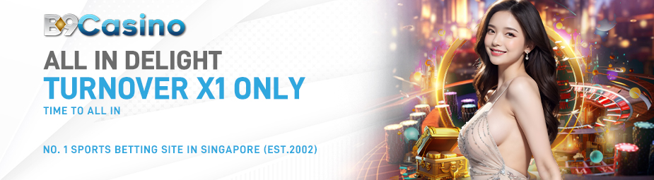 B9 Casino Asia Turnover Bonus