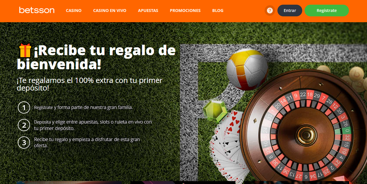 Bonos y promociones de la página de Betsson España