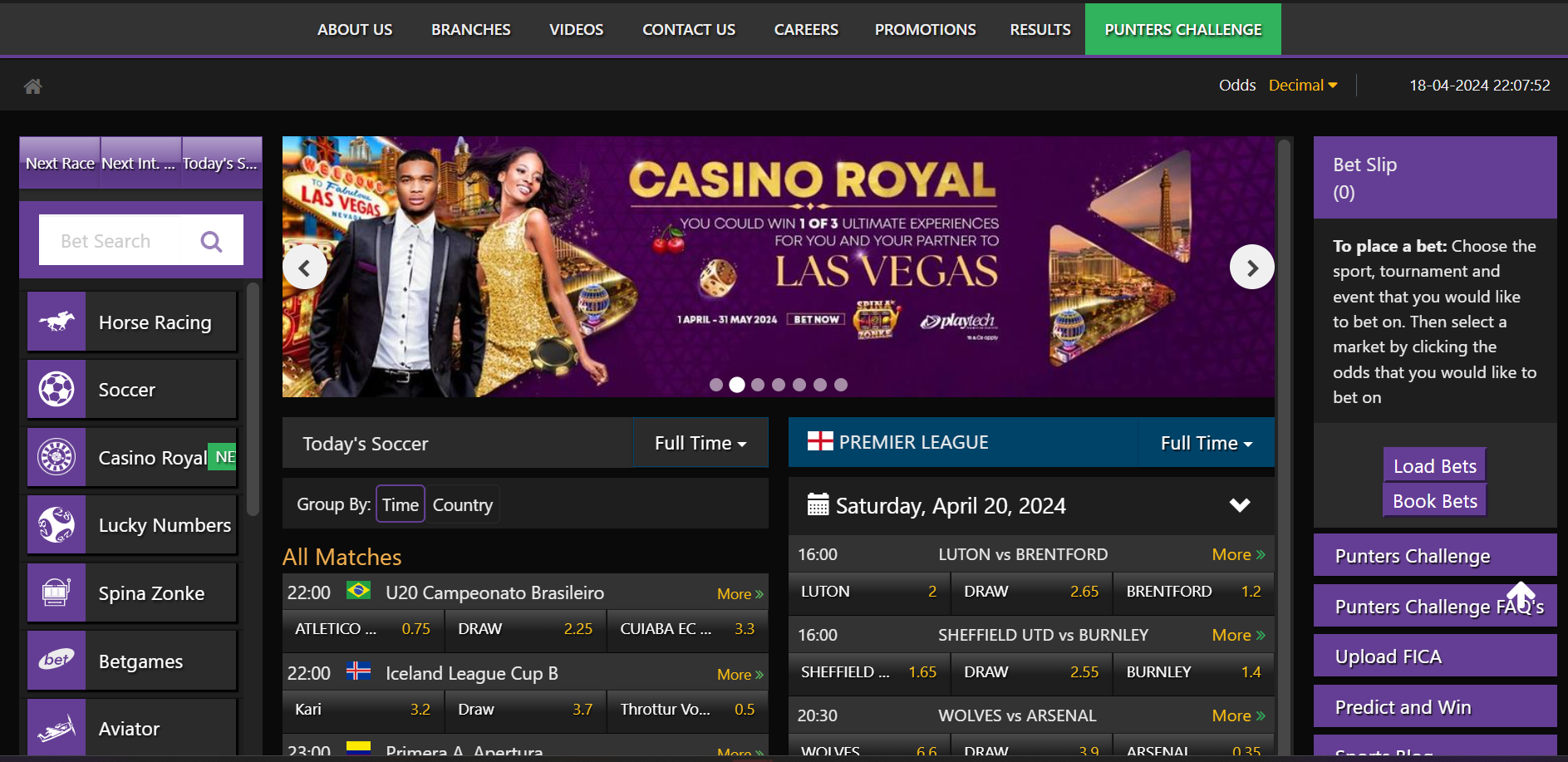 Hollywoodbets casino login process banner