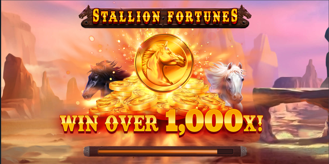 Stallion Fortunes casino slot banner