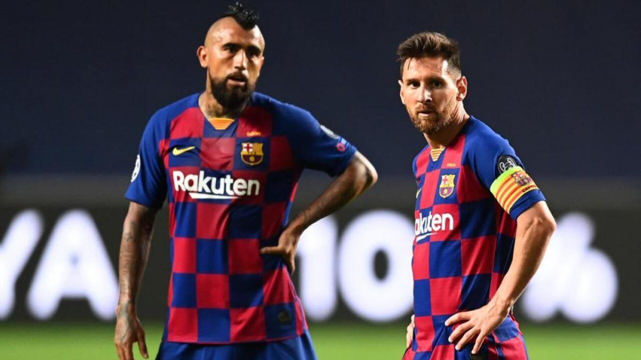 Arturo Vidal, Lionel Messi