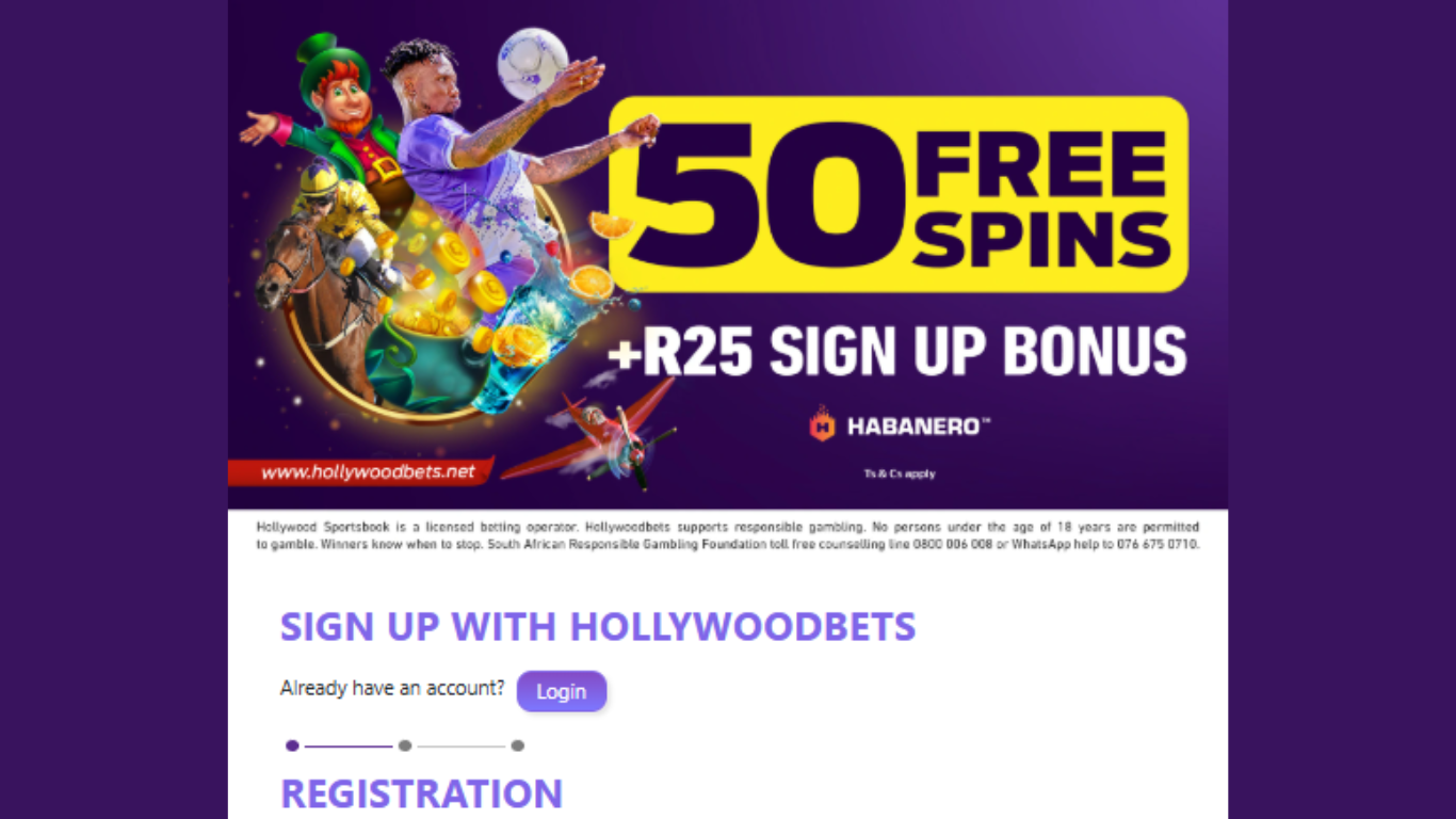 Hollywoodbets Sign Up Guide