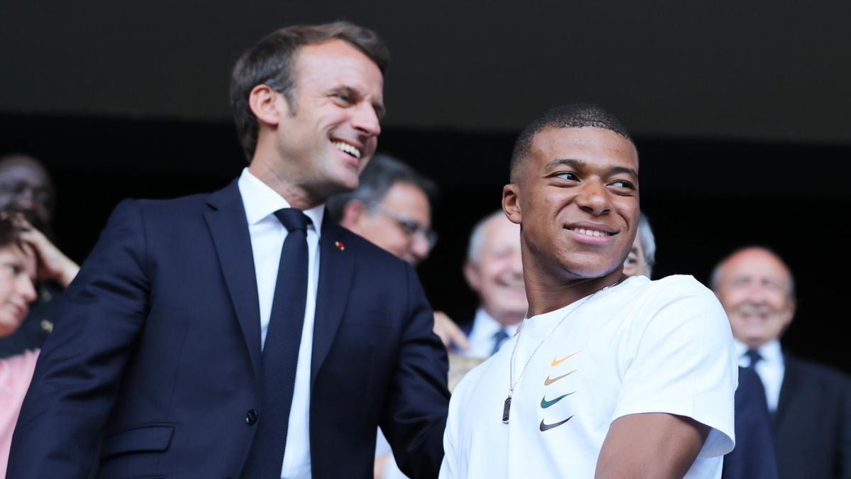 Emmanuel Macron, Kylian Mbappé