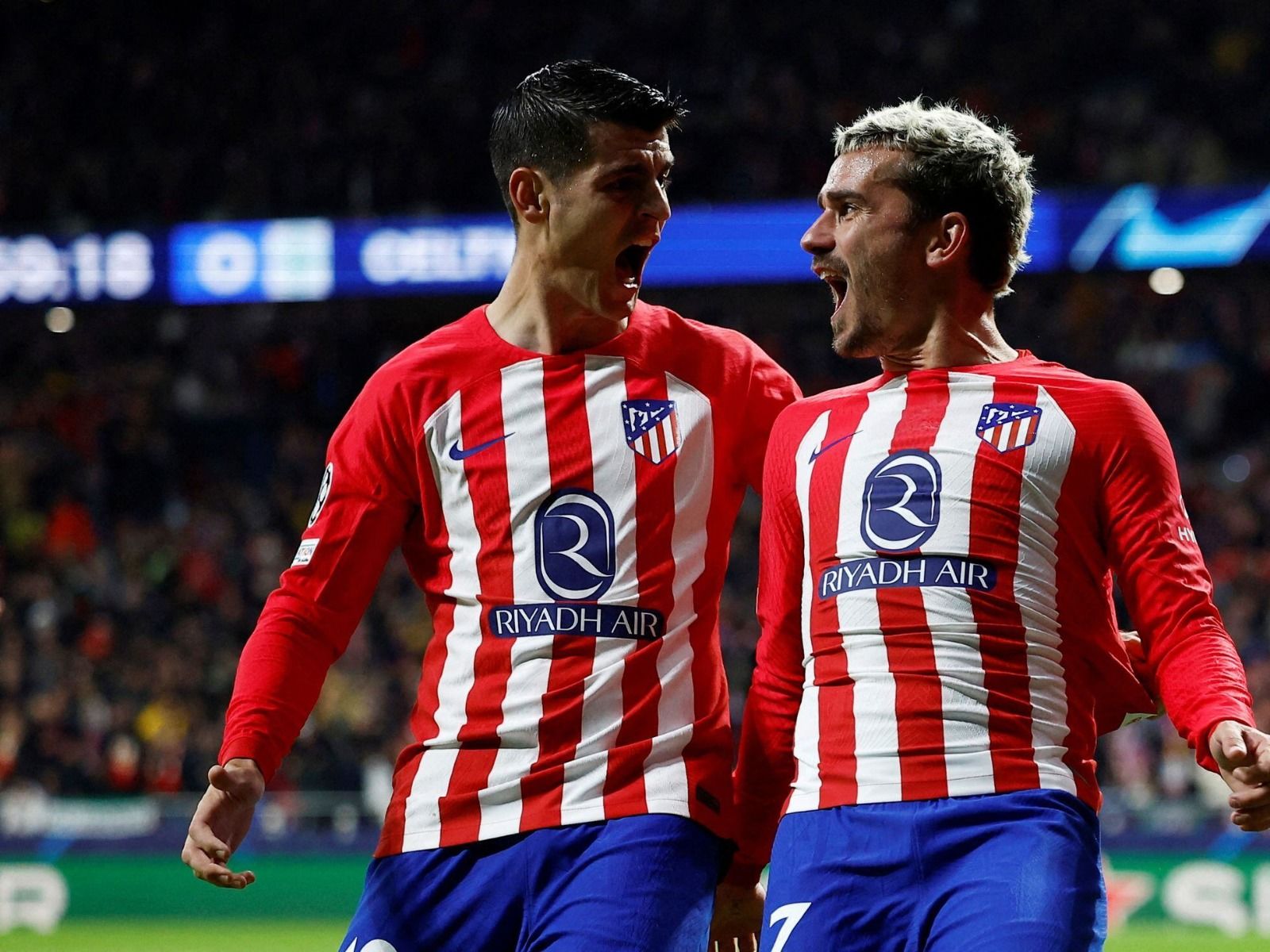 Griezmann y Moratda