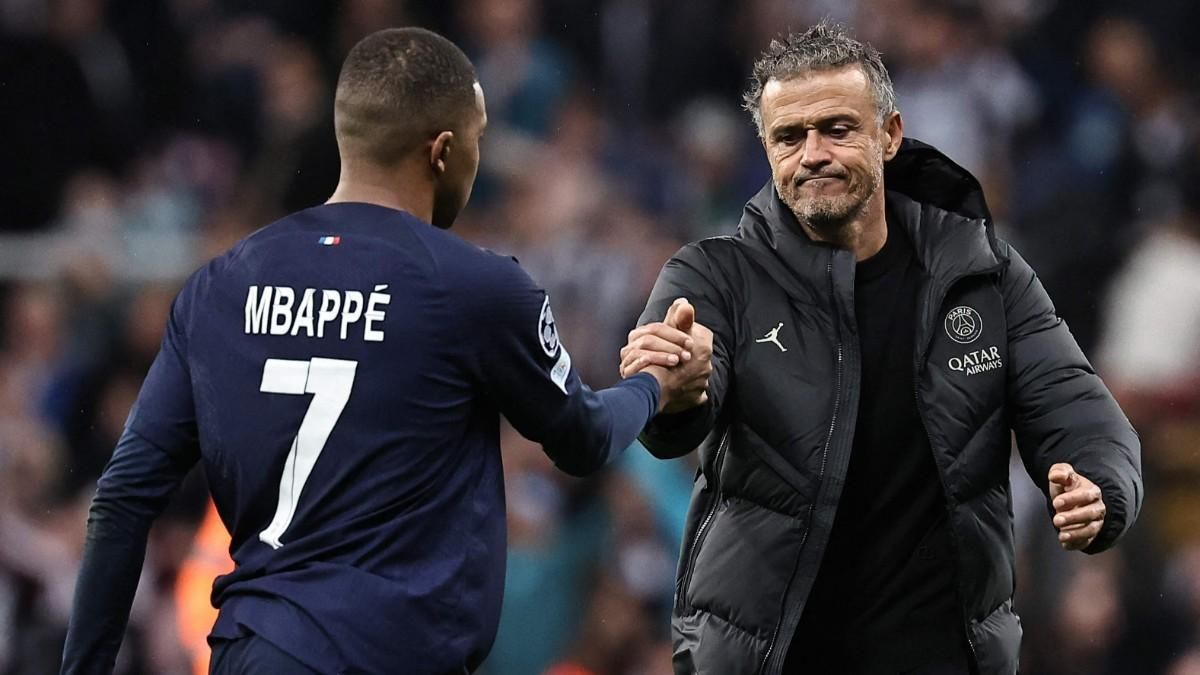 Kylian Mbappé, Luis Enrique