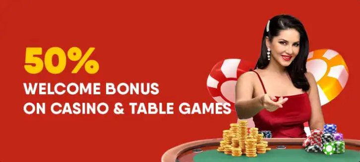 Jeetwin Welcome Bonus for Casino and Table Games
