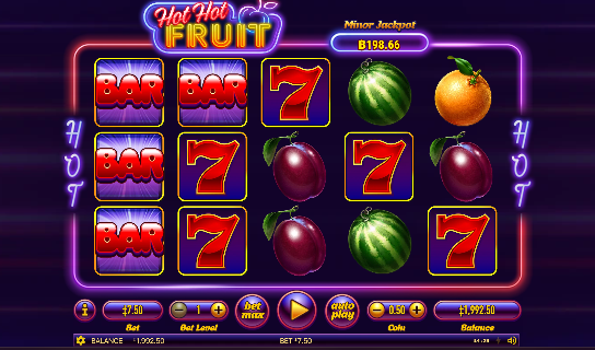 how does hot hot fruit game work